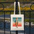 Boy Goose Vintage Rural Pastoral Charm Nostalgia Simple Life Canvas Tote Bag