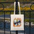 Buffering Glitched CD On Fire 2000s Nostalgia Canvas Tote Bag