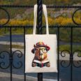 Capybara Bookworm Rodent Reading a Book Canvas Tote Bag