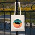Class Of 2021 Done Senior Graduation Retro Sunset Canvas Tote Bag