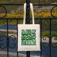 Class Of 2025 Senior Green Student Graduation Canvas Tote Bag