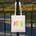 Class Of 2031 Kindergarten Graduation Back To School T-Shirt Canvas Tote Bag