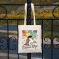 Class Of 2031 Magical Unicorn Graduation Cap Canvas Tote Bag