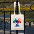 Color Our World Summer Reading 2025 Tree Book Lover Camping Canvas Tote Bag