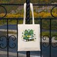 Coquette Bow Books St Patrick's Shamrock Bookworm Librarian Canvas Tote Bag Coquette Bow Books St Patrick's Shamrock Bookworm Librarian Canvas Tote Bag