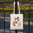 Cute Ghost Reading Book Librarian Book Lover Canvas Tote Bag