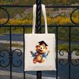 Cute Graduation Bear To Celebrate Your Graduate Canvas Tote Bag