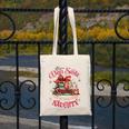 Dear Santa Only My Books Were Naughty Canvas Tote Bag