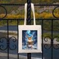 Deer Reads Book Women Girls Reindeer Canvas Tote Bag Deer Reads Book Women Girls Reindeer Canvas Tote Bag