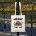 Digging My Escape Route Armadillo Introvert Humor Canvas Tote Bag Digging My Escape Route Armadillo Introvert Humor Canvas Tote Bag