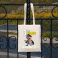 Dinosaur Graduation Cap Gown 3rd Grade Graduate Nailed It Canvas Tote Bag