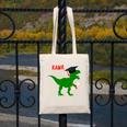 Dinosaur Rawr Diploma Graduate Graduation Canvas Tote Bag