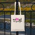 Earned Not Given Nurse Graduation Canvas Tote Bag