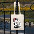Female Librarian Rosie Riveter Book Guardian Woman Canvas Tote Bag