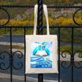 Frutiger Aero Aesthetic Tech Book Butterfly Canvas Tote Bag