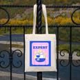 Fun Cute Introvert Cat Character With Wine Canvas Tote Bag