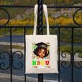 Future HBCU Grad Girl Kids Graduation HBCU College Canvas Tote Bag
