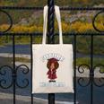Future HBCU Grad Girl Wearing Graduation Gown Canvas Tote Bag