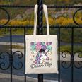Girls Class Of 2034 Magical Unicorn Graduation Cap Canvas Tote Bag