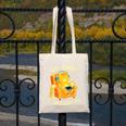 Go Away I'm Introverting Cat Coffee Headphones Canvas Tote Bag
