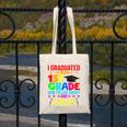 I Graduated From 1st Grade Graduation Matching Student Canvas Tote Bag