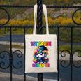 Graduation 1st Grade Unicorn Nailed It Girls Grad Magical Canvas Tote Bag