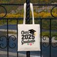 Graduation 2025 Senior 2025 Class Of 2025 Graduate Canvas Tote Bag
