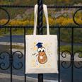 Graduation Flossing Peanut OIT Canvas Tote Bag