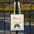 Graduation I Graduated Can I Go Back To Gaming Canvas Tote Bag