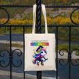 Graduation Kindergarten Unicorn Roller Skate Girls Grad Canvas Tote Bag
