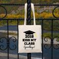 GraduationShirt Kiss My Class 2018 Goodbye Canvas Tote Bag