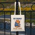 Grouchy Capybara Not Friendly Do Not Touch Introvert Premium Tri-Blend Canvas Tote Bag Grouchy Capybara Not Friendly Do Not Touch Introvert Premium Tri-Blend Canvas Tote Bag