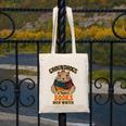 Groundhogs Prefer Books Over Winter February Canvas Tote Bag