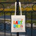 Happy Last Day Of School Teacher Student Graduation Canvas Tote Bag
