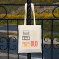 I'm This Old Vintage Cassette Tape Nostalgia Canvas Tote Bag