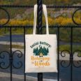 Introvert Camping Social Battery Recharging In The Woods Canvas Tote Bag Introvert Camping Social Battery Recharging In The Woods Canvas Tote Bag