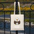 Introvert Eagle And Coffee Lovers Canvas Tote Bag