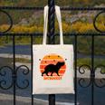 Introvert Retro Sunset Capybara Tee Canvas Tote Bag Introvert Retro Sunset Capybara Tee Canvas Tote Bag