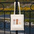 Introvert Unite Kitty Paws Raise Introverted Gathering Canvas Tote Bag Introvert Unite Kitty Paws Raise Introverted Gathering Canvas Tote Bag