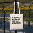 Introverted Archaeologist Archaeology Introvert Canvas Tote Bag Introverted Archaeologist Archaeology Introvert Canvas Tote Bag