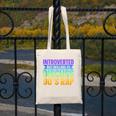 Introverted But Willing To Discuss 90's Rap Canvas Tote Bag Introverted But Willing To Discuss 90's Rap Canvas Tote Bag