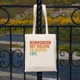 Introverted But Willing To Discuss Cats Introvert Canvas Tote Bag Introverted But Willing To Discuss Cats Introvert Canvas Tote Bag