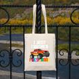 I Just Crushed Preschool Monster Truck Graduation Canvas Tote Bag