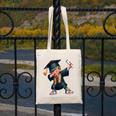 Kids Boys Grad Dabbing Graduation Class Of 2025 Canvas Tote Bag