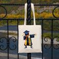 Kids HBCU Boys Grad Dabbing Graduation Canvas Tote Bag