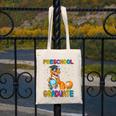 Kids Preschool Graduate Dinosaur Trex Preschool Graduation Canvas Tote Bag
