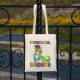Kids Preschool Graduate T-Rex Dinosaur Preschool Graduation Canvas Tote Bag