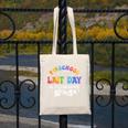 Last Day Of School Year 2025 Preschool Autograph Graduation Canvas Tote Bag
