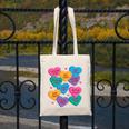 Librarian Shirt Valentines Book Worm Reading Tshirt Premium Tri-Blend Canvas Tote Bag