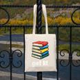 Get Lit With Books Canvas Tote Bag